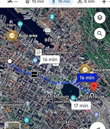 Koselig Midt I Апартаменти Берген